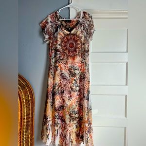 Max & K floral print dress size Small
